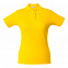 Рубашка поло женская SURF LADY, желтая с логотипом в Екатеринбурге заказать по выгодной цене в кибермаркете AvroraStore