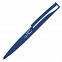 Ручка шариковая "Dial", темно-синий/серебристый, покрытие soft touch с логотипом в Екатеринбурге заказать по выгодной цене в кибермаркете AvroraStore