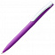 Ручка шариковая Pin Soft Touch, фиолетовая с логотипом в Екатеринбурге заказать по выгодной цене в кибермаркете AvroraStore