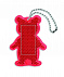 Светоотражатель в форме медведя с логотипом в Екатеринбурге заказать по выгодной цене в кибермаркете AvroraStore