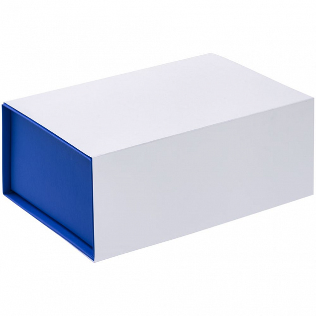 Коробка LumiBox, синяя с логотипом в Екатеринбурге заказать по выгодной цене в кибермаркете AvroraStore