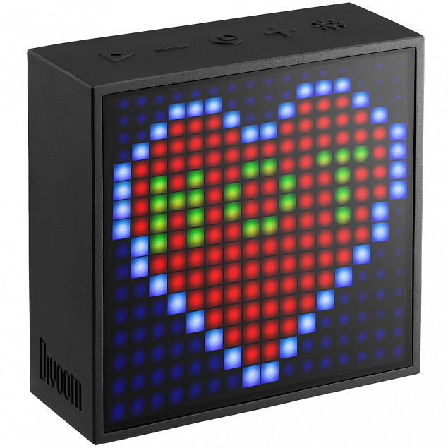 Беспроводная колонка с пиксельным дисплеем Timebox-Evo с логотипом в Екатеринбурге заказать по выгодной цене в кибермаркете AvroraStore