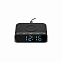 Настольные часы с беспроводной зарядкой 15W Rigel, черные с логотипом в Екатеринбурге заказать по выгодной цене в кибермаркете AvroraStore