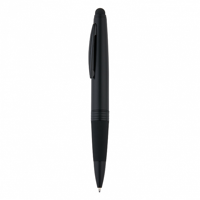 Ручка-стилус 2 в 1, черный с логотипом в Екатеринбурге заказать по выгодной цене в кибермаркете AvroraStore