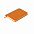 Ежедневник недатированный SALLY, A6, оранжевый, кремовый блок с логотипом в Екатеринбурге заказать по выгодной цене в кибермаркете AvroraStore