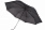 Зонт складной Fiber, черный с логотипом в Екатеринбурге заказать по выгодной цене в кибермаркете AvroraStore