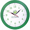 Часы настенные Vivid large, зеленые с логотипом в Екатеринбурге заказать по выгодной цене в кибермаркете AvroraStore