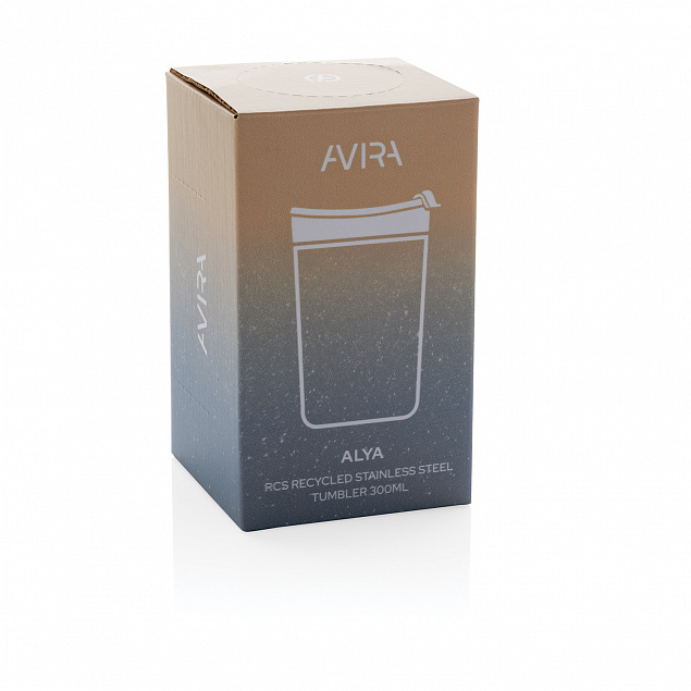 Термокружка Avira Alya из переработанной нержавеющей стали RCS, 300 мл с логотипом в Екатеринбурге заказать по выгодной цене в кибермаркете AvroraStore