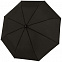 Складной зонт Fiber Magic Superstrong, черный с логотипом в Екатеринбурге заказать по выгодной цене в кибермаркете AvroraStore