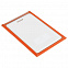 Чехол для пропуска Twill, оранжевый с логотипом в Екатеринбурге заказать по выгодной цене в кибермаркете AvroraStore