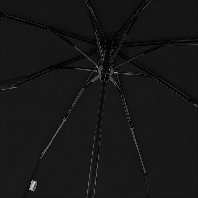 Зонт складной Mini Hit Dry-Set, черный с логотипом в Екатеринбурге заказать по выгодной цене в кибермаркете AvroraStore