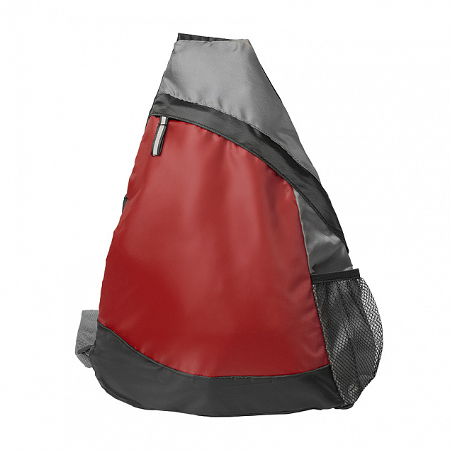 Рюкзак Pick, красный/серый/чёрный, 41 x 32 см, 100% полиэстер 210D с логотипом в Екатеринбурге заказать по выгодной цене в кибермаркете AvroraStore