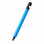 N5 soft, ручка шариковая, голубой/черный, пластик,soft-touch, подставка для смартфона с логотипом в Екатеринбурге заказать по выгодной цене в кибермаркете AvroraStore