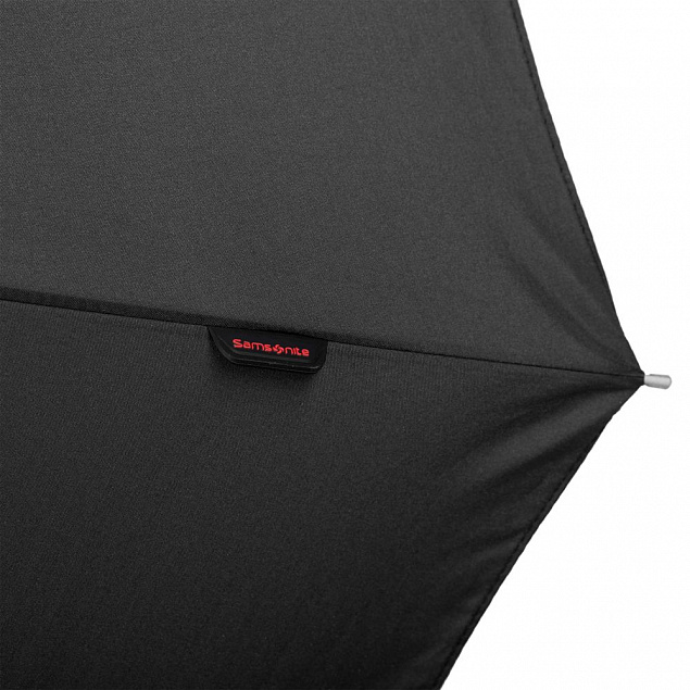 Складной зонт Alu Drop S, 5 сложений, механический, черный с логотипом в Екатеринбурге заказать по выгодной цене в кибермаркете AvroraStore