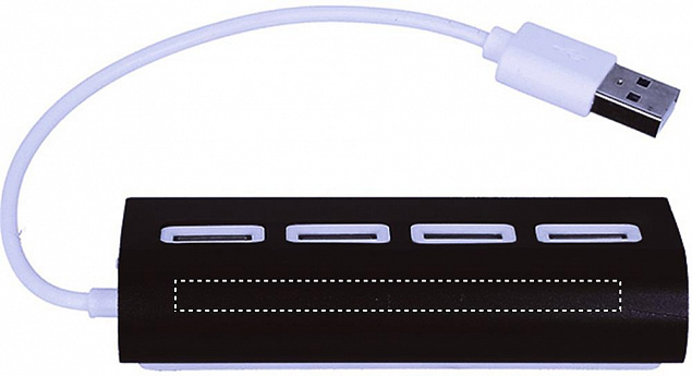 USB хаб на 4 порта с логотипом в Екатеринбурге заказать по выгодной цене в кибермаркете AvroraStore