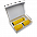 Набор Hot Box E2 софт-тач EDGE CO12s grey (желтый) с логотипом в Екатеринбурге заказать по выгодной цене в кибермаркете AvroraStore