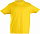 Футболка детская Imperial Kids 190, желтая с логотипом в Екатеринбурге заказать по выгодной цене в кибермаркете AvroraStore