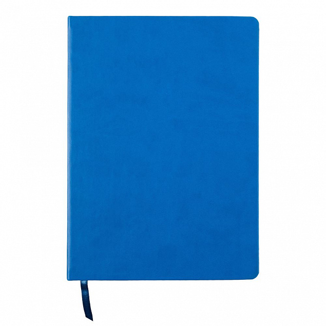 Ежедневник Blues недатированный, голубой с синим с логотипом в Екатеринбурге заказать по выгодной цене в кибермаркете AvroraStore