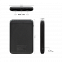 Внешний аккумулятор Reach, 5000 мАч (черный) с логотипом в Екатеринбурге заказать по выгодной цене в кибермаркете AvroraStore