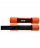 Пара гантелей Biceps 1 кг оранжевого цвета с логотипом в Екатеринбурге заказать по выгодной цене в кибермаркете AvroraStore