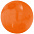 Надувной пляжный мяч Sun and Fun, полупрозрачный оранжевый с логотипом в Екатеринбурге заказать по выгодной цене в кибермаркете AvroraStore