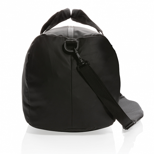 Дорожная сумка Fashion Black (без содержания ПВХ) с логотипом в Екатеринбурге заказать по выгодной цене в кибермаркете AvroraStore