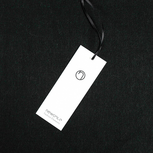 Шарф Noble, черный с логотипом в Екатеринбурге заказать по выгодной цене в кибермаркете AvroraStore