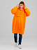 Дождевик-анорак Alatau, оранжевый неон с логотипом в Екатеринбурге заказать по выгодной цене в кибермаркете AvroraStore