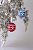 Шар новогодний «Скандик», красный с логотипом в Екатеринбурге заказать по выгодной цене в кибермаркете AvroraStore