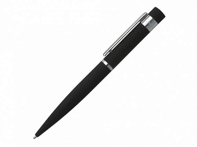 Ручка шариковая Loop Black с логотипом в Екатеринбурге заказать по выгодной цене в кибермаркете AvroraStore