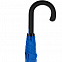 Зонт-трость Undercolor с цветными спицами, голубой с логотипом в Екатеринбурге заказать по выгодной цене в кибермаркете AvroraStore