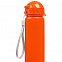 Бутылка для воды Barley, оранжевая с логотипом в Екатеринбурге заказать по выгодной цене в кибермаркете AvroraStore