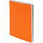 Ежедневник Flex Shall, недатированный, оранжевый с логотипом в Екатеринбурге заказать по выгодной цене в кибермаркете AvroraStore