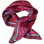 Платок Tourbillon Silk, бордовый с логотипом в Екатеринбурге заказать по выгодной цене в кибермаркете AvroraStore