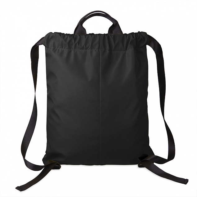 Рюкзак RUN new, черный, 48х40см, 100% полиэстер с логотипом в Екатеринбурге заказать по выгодной цене в кибермаркете AvroraStore