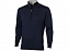 Пуловер Set с застежкой на четверть длины, т.синий/серый с логотипом в Екатеринбурге заказать по выгодной цене в кибермаркете AvroraStore