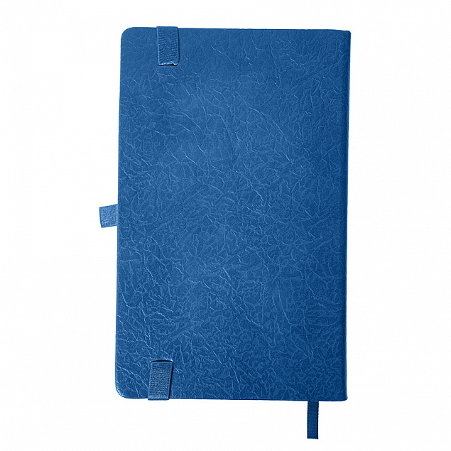 Ежедневник недатированный Starry , А5, синий, кремовый блок с логотипом в Екатеринбурге заказать по выгодной цене в кибермаркете AvroraStore