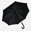 Зонт-трость BACK TO BLACK, пластиковая ручка, полуавтомат с логотипом в Екатеринбурге заказать по выгодной цене в кибермаркете AvroraStore