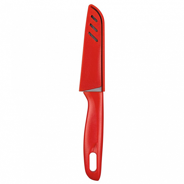 Нож кухонный Aztec, красный с логотипом в Екатеринбурге заказать по выгодной цене в кибермаркете AvroraStore