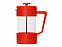 Пластиковый френч-пресс Intense, 600мл, красный с логотипом в Екатеринбурге заказать по выгодной цене в кибермаркете AvroraStore