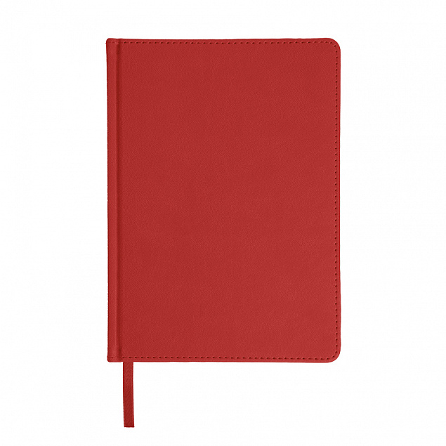 Ежедневник недатированный Anderson, А5,  красный, белый блок с логотипом в Екатеринбурге заказать по выгодной цене в кибермаркете AvroraStore