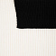 Шарф Snappy, белый с черным с логотипом в Екатеринбурге заказать по выгодной цене в кибермаркете AvroraStore