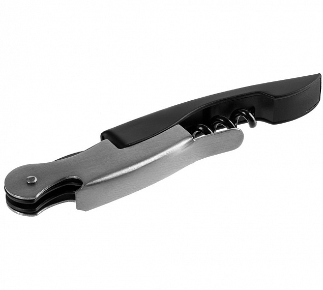 Нож сомелье Merlot, черный с логотипом в Екатеринбурге заказать по выгодной цене в кибермаркете AvroraStore