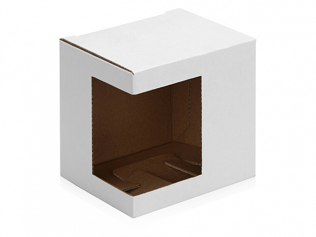 Коробка для кружки Cup, 11,2х9,4х10,7 см., белый с логотипом в Екатеринбурге заказать по выгодной цене в кибермаркете AvroraStore