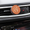 Ароматизатор в машину Sentir Deflector, коричневый, ледяной фрукт с логотипом в Екатеринбурге заказать по выгодной цене в кибермаркете AvroraStore