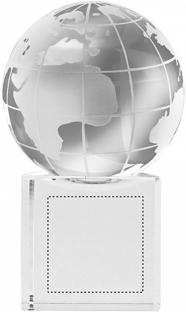 Глобус стеклянный с логотипом в Екатеринбурге заказать по выгодной цене в кибермаркете AvroraStore