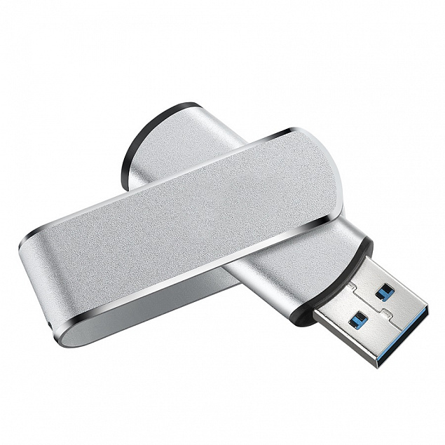 USB flash-карта 32Гб, алюминий, USB 3.0 с логотипом в Екатеринбурге заказать по выгодной цене в кибермаркете AvroraStore