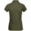 Рубашка поло женская Inspire, хаки с логотипом в Екатеринбурге заказать по выгодной цене в кибермаркете AvroraStore