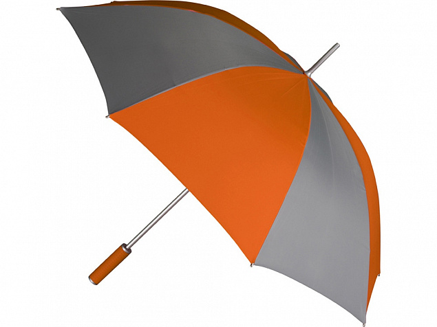 Зонт-трость Форсайт с логотипом в Екатеринбурге заказать по выгодной цене в кибермаркете AvroraStore