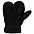 Варежки Flocky, черные с логотипом в Екатеринбурге заказать по выгодной цене в кибермаркете AvroraStore